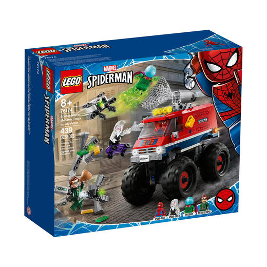 乐高LEGO 蜘蛛侠巨轮车大战神秘客76174 商品图0