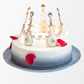 女王之冠-鲜果奶油蛋糕