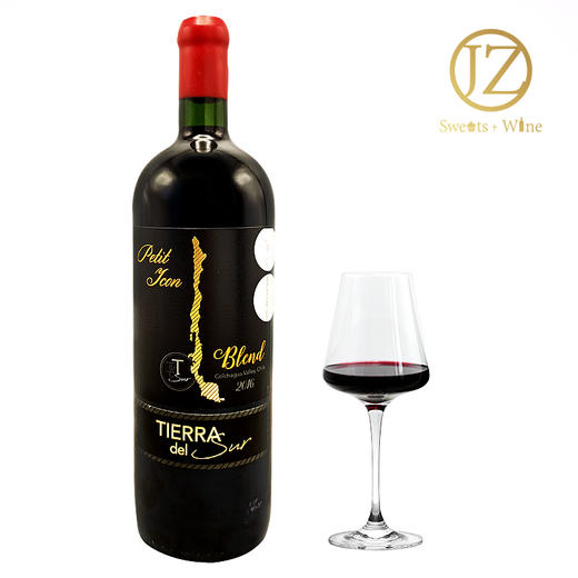 【泰勒瓦】zhi尊xian量级干红葡萄酒 24个月橡木桶陈酿 智利空加瓜山谷产区 西拉品丽珠混酿精品 750ml 商品图0