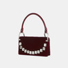 Deco Line Shoulder Bag 红丝绒方形包 商品缩略图2