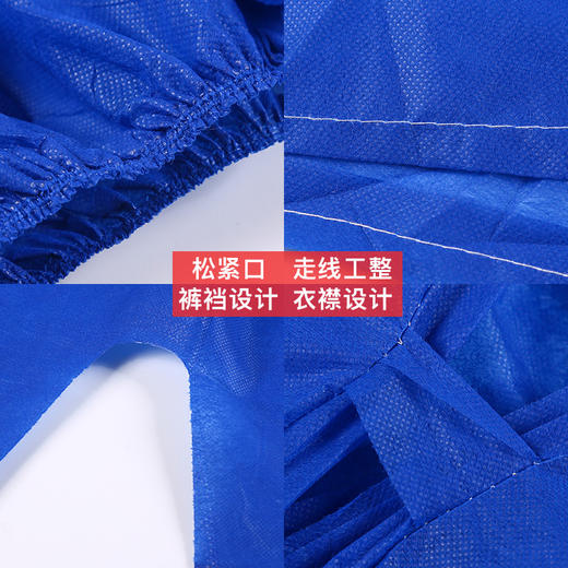 一次性汗蒸服浴服桑拿服足浴浴场按摩专用浴服加大加厚透气套装 商品图3