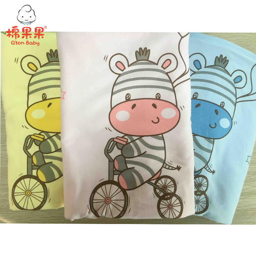 棉果果春秋季有机棉纱内衣毯子100*120cmM105552220052 商品图0