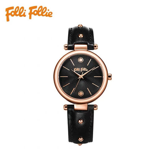 芙丽芙丽/Folli Follie 学生个性铆钉表带石英手表 商品图0