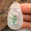 派瑞翡翠 翡翠挂件 糯冰种 飘翠 商品缩略图2