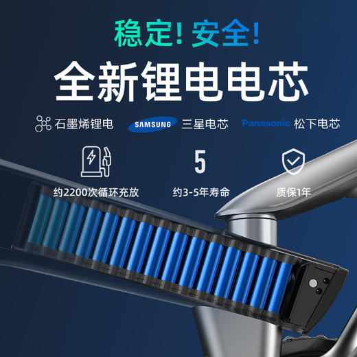 正步 K6专用锂电池48V内置便携隐藏式备用大容量增程电瓶官方原装 商品图2