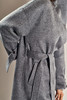 #1212「SQUARED WRAP COAT」85% WOOL 15% CASHMERE 高级灰独有翻领大衣 商品缩略图9