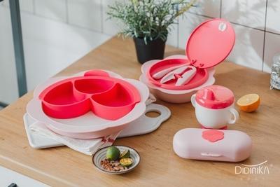 韩国didinika迪迪尼卡儿童辅食餐具套装4件套 商品图6