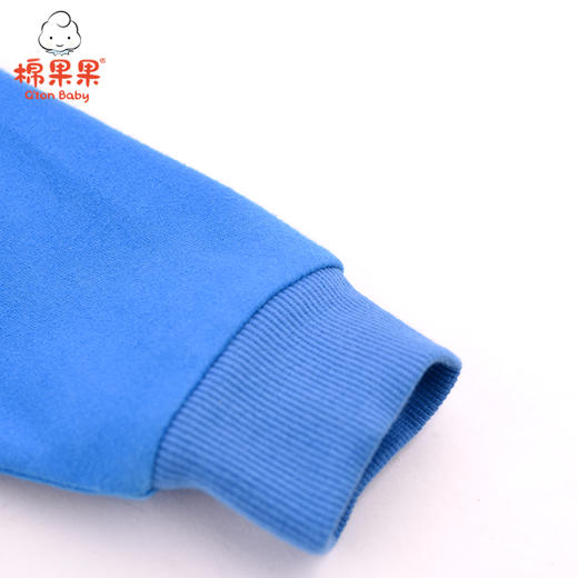 棉果果春秋季男童上衣小毛圈圆领卫衣M112180221080 商品图2