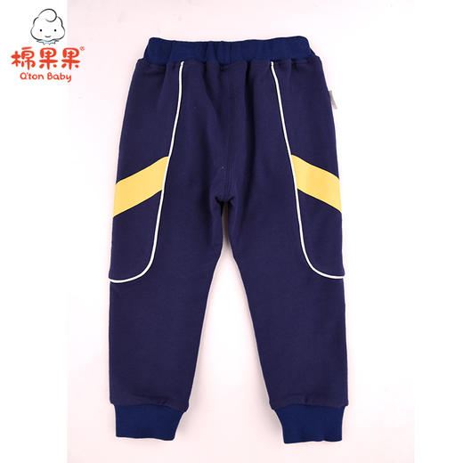 棉果果春秋季男童小毛圈长裤裤子M112200221090 商品图1