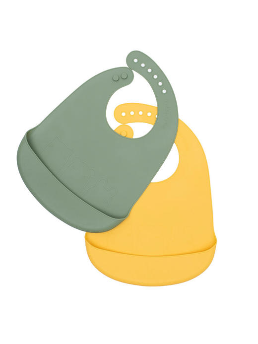 澳洲wemightbetiny宝宝围兜婴儿防水吃饭硅胶围兜儿童吃饭围饭兜 商品图3