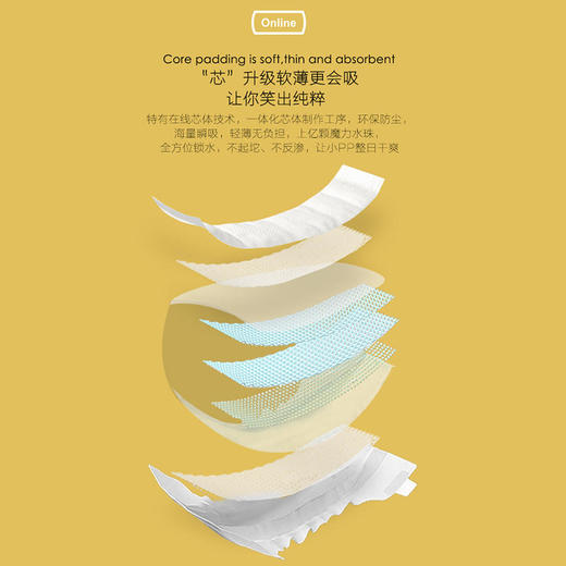 BEABA/碧芭宝贝 smiley微笑系列婴儿纸尿裤S/M/L/XL 2包箱规混批 商品图5