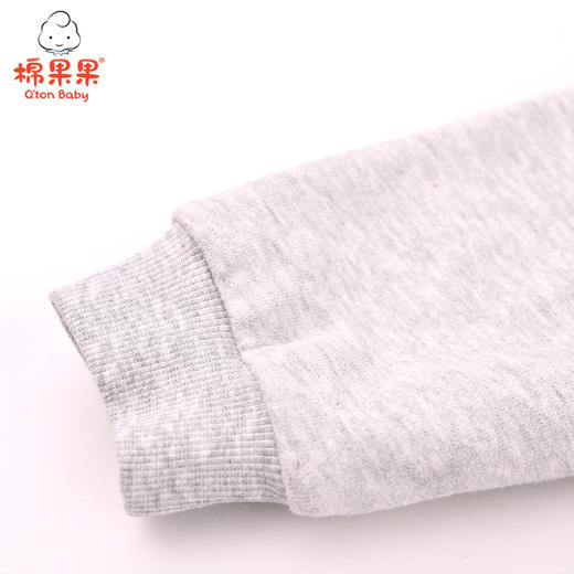 棉果果春秋季男童大毛圈连帽对开卫衣M112100221083 商品图4