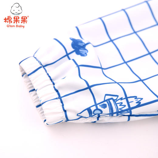 棉果果春秋季男童挂里印格连帽梭织夹克M112130421125 商品图4