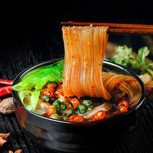 味滋源酸辣粉105g/桶 懒人方便早餐速食红薯粉丝宵夜零食品 商品图3