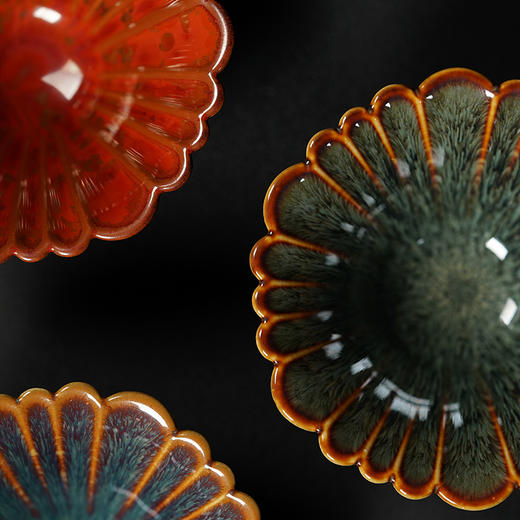 龙德堂陶艺 《星月天目 佛教圣花系列 优昙华》50cc(库存询客服) 商品图2