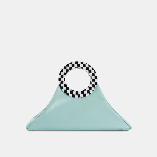 【默认微瑕 不退不换】Triangle Tote 蓝色三角托特包 商品图0