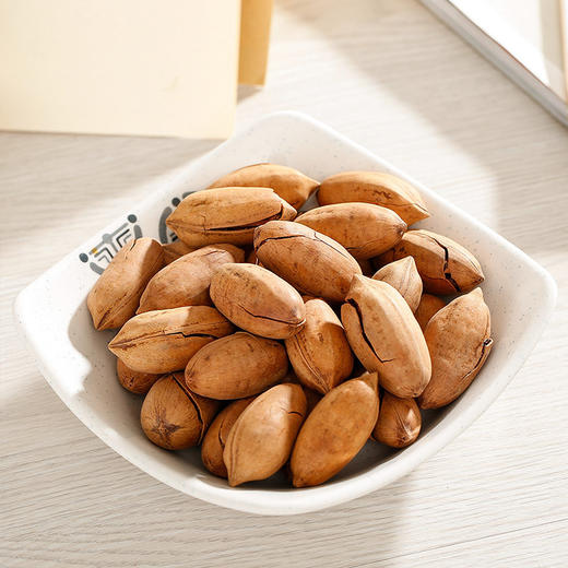 碧根果500g/袋 坚果炒货 大袋装 休闲办公零食品 批发 味滋源 商品图1