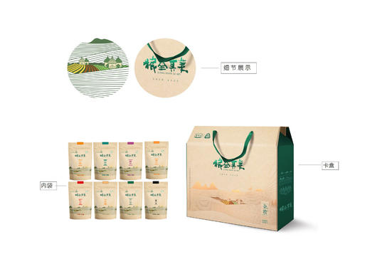 晋之坊 粮全其美杂粮礼盒450g*8 商品图1