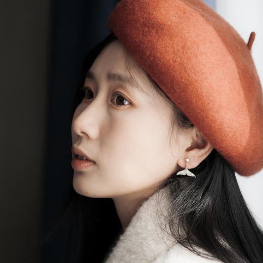 【媞格妮】冬季时尚羊毛贝雷帽，经典百搭 商品图2