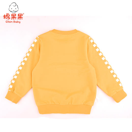 棉果果春秋季男童上衣小毛圈圆领卫衣M112180221077 商品图1