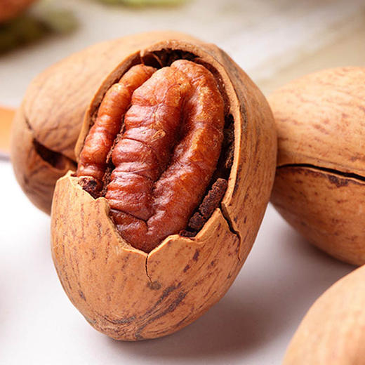 碧根果120g/袋零食 坚果 干果 奶油味 新老包装随机发货 办公休闲零食 味滋源 商品图2