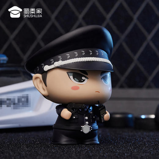 【实付满199送钥匙扣】【蜀黍家六哥公仔】小警天团二代公仔，为你定制的精美收藏级文创送礼礼品礼物 商品图3