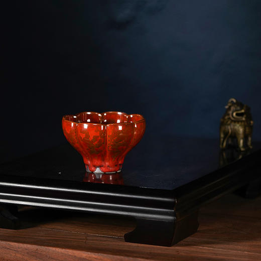 龙德堂陶艺 《星月天目 佛教圣花系列 曼陀罗》80cc(库存询客服) 商品图6