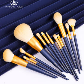 尔木萄12支星动化妆刷套装 散粉腮红眼影刷面部全套适合新手软毛 AMRTALS/amrtals