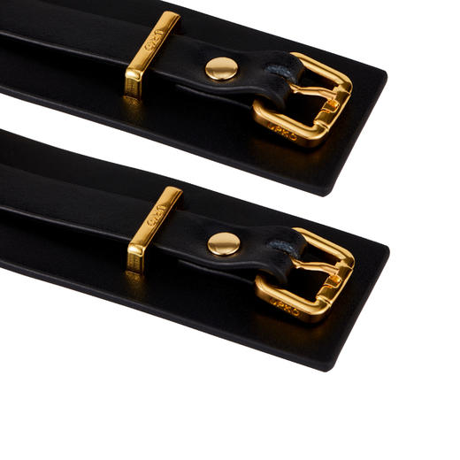 【UPKO】复乐园系列两用皮质手脚铐一对SM意大利头层牛皮调教情趣 商品图3