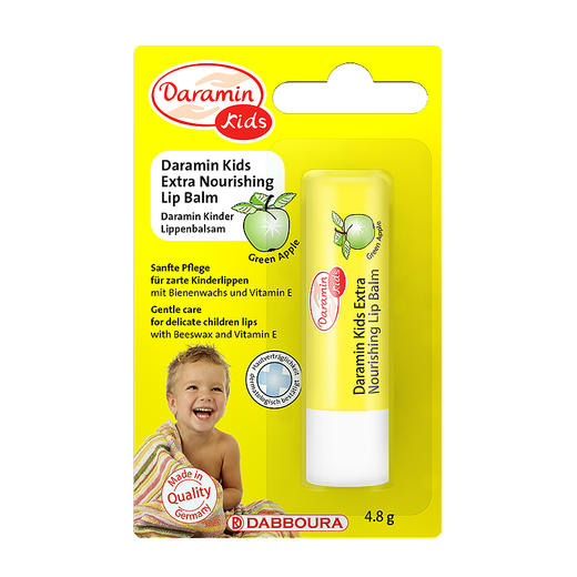 德国进口达罗咪儿童润唇膏保湿滋润补水可食用防干裂护唇膏男女孩 商品图2