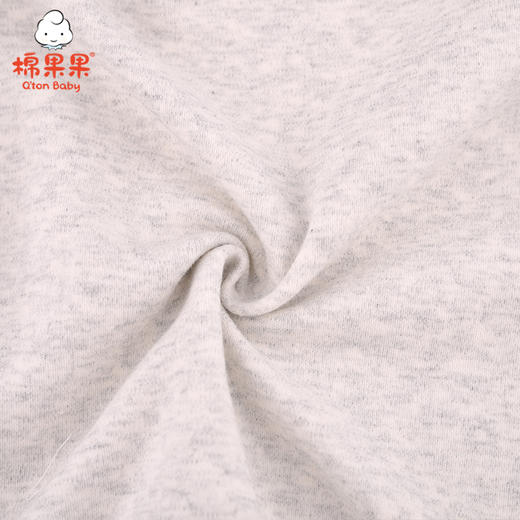 棉果果春秋季男童氨棉棉毛印花对开连体衣连身衣哈衣M112722221133 商品图3
