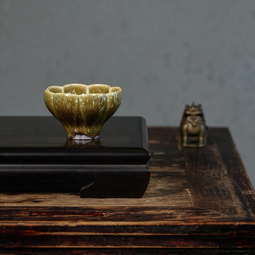 龙德堂陶艺 《星月天目 佛教圣花系列 曼陀罗》80cc(库存询客服) 商品图7