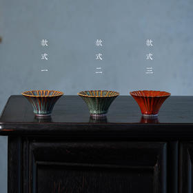 龙德堂陶艺 《星月天目 佛教圣花系列 优昙华》50cc(库存询客服)