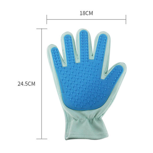 宠物手套撸猫梳子硅胶洗澡清洁用品除狗毛美容去浮毛 商品图3