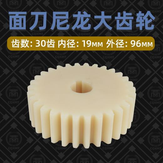 面刀尼龙大齿轮 塑料齿轮  面刀齿轮 单个/价 商品图3