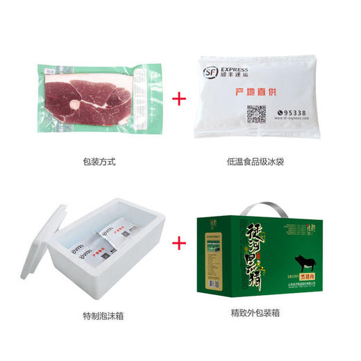 【徒河黑猪】散养土猪肉新鲜黑猪肉佳品礼盒黑猪肉送礼 365天自然散养黑猪肉 商品图3