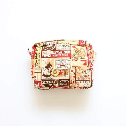 HUJI祤集Motley收纳包插画日式标签四号 商品图0