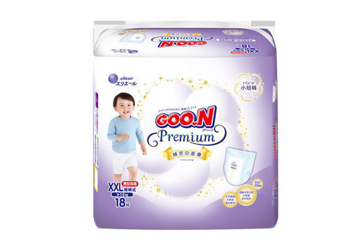 大王精灵系列【拉拉裤】贴合透气婴儿尿不湿【4包发货】 商品图3