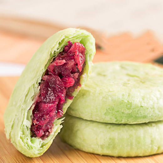 玫瑰鲜花饼500g/盒 云南特产传统糕点心甜点小吃零食面包 味滋源 商品图3