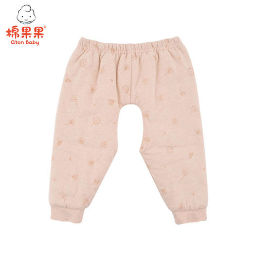 棉果果秋冬季新疆彩棉男童女童夹棉长裤M401200819687 商品图0