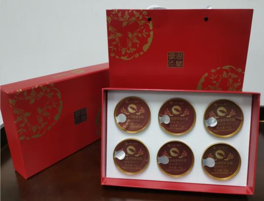 【中国医药】90gX6碗装礼盒 即食鱼胶鲜炖花胶 孕妇滋补品藜麦红枣椰汁代餐嘉荷 商品图0