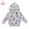 棉果果春秋季男童满印连帽卫衣商品M312182219475 商品缩略图0