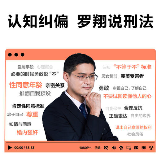 刑法中的同意制度 从性侵犯罪谈起 罗翔 著 清楚认知法律中的同意制度 法律知识普及读物 商品图3