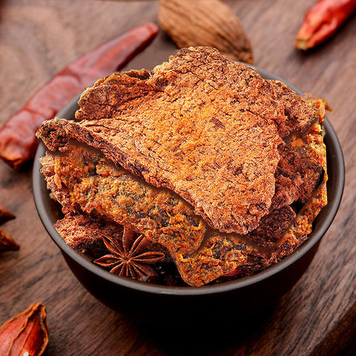 手撕牛肉干100g/袋 五香特产 休闲 办公 小零食 即食熟食 味滋源 商品图3