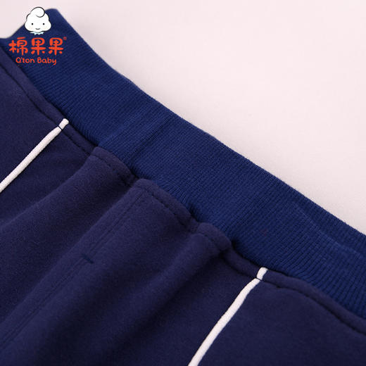 棉果果春秋季男童小毛圈长裤裤子M112200221090 商品图2