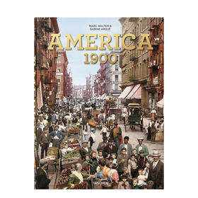 【预订】【TASCHEN】America 1900，美国1900 城市肖像摄影集