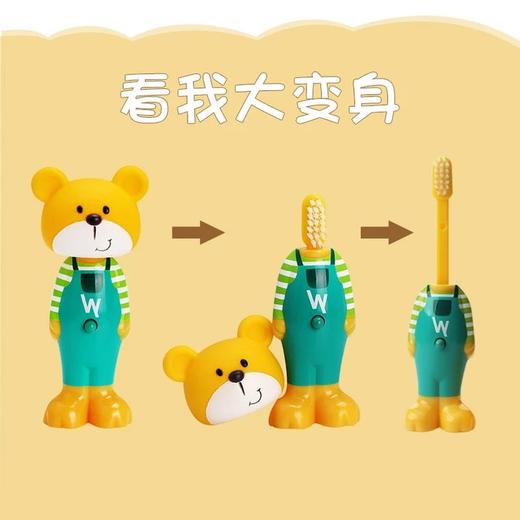 新加坡原装pearliewhite白丽洁儿童软毛牙刷1-3-5-10岁婴幼儿牙刷 商品图2