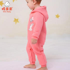 棉果果春秋冬三季女童空气层对开连体衣M322722619543