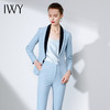 IWY/淡蓝色长袖西装长裤套装CP711 商品缩略图2