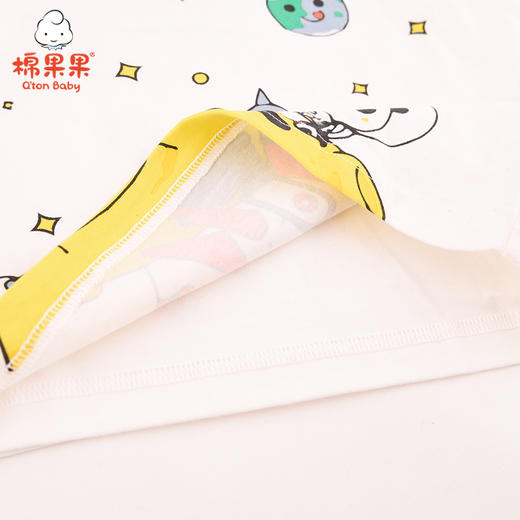 棉果果春秋季男童上衣氨棉汗布长袖套头T恤M112140221116 商品图4